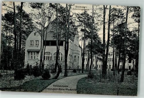 Zehlendorf 1917 WK I Villenkolonie Seemanns-Genesungsheim Vereinslazarett