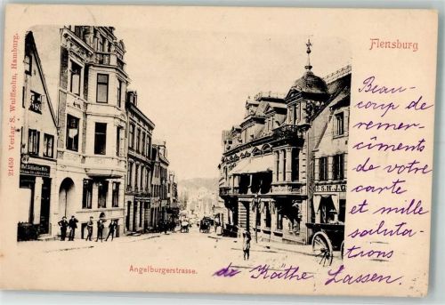 Flensburg 1901 Angelburgerstraße