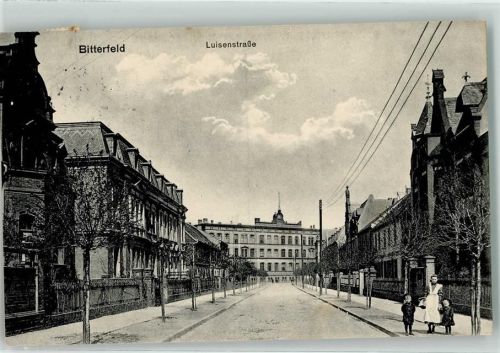 Bitterfeld 1916 Luisenstraße