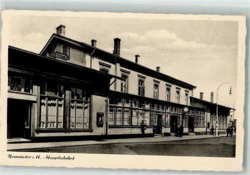 Neumünster Hauptbahnhof Notopfermarke