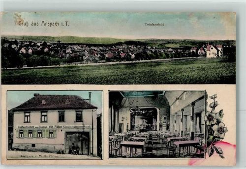 Anspach 1917 Gasthaus zum Taunus
