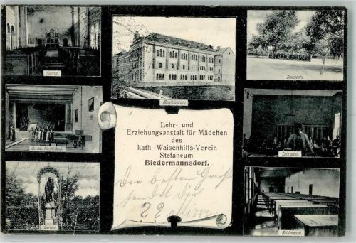 Biedermannsdorf Kinderheim Lehr und Erziehungsanstalt für Mädchen