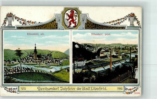 42103 W5600 Elberfeld - 300 Jahrfeier 1910 Einst und Jetzt
