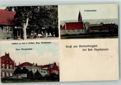 32545 W4970 Volmerdingsen - Friedenshöhe Haus Morgenstern Gasthaus zu den 3 Linden