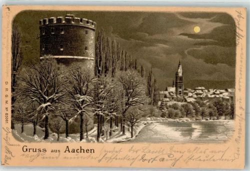 Aachen 1899 Turm