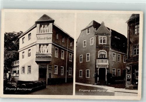 01829 O8306 Wehlen Stadt - Hotel Schmuck-Gasthaus Stadt Wehlen