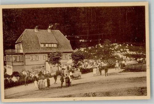 38667 W3396 Altenau , Harz - Gasthaus Cafe Goethe