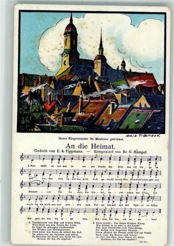 Roßwein Heimatfest 1914 Lied An die Heimat