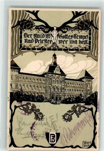 1180 Wien 18. Bezirk, Währing 1921 - Verein deutscher Forstwirte d. K.k. Hochschule f. Bodenkultur