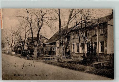 Kollmar 1921 Neuerweg Kutsche Inflationsporto