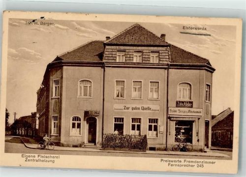 Elsterwerda Gasthaus Zur guten Quelle Zahn-Atelier Fahrräder