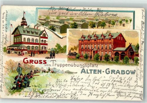 Altengrabow 1903 Truppenübungsplatz