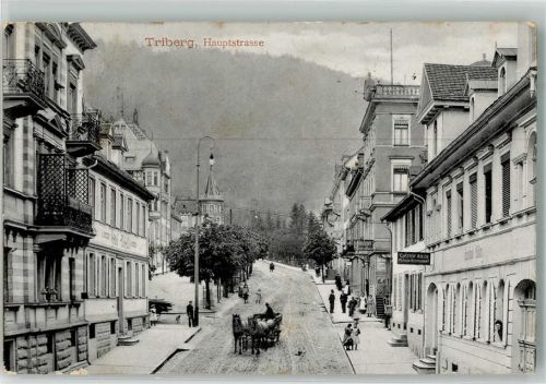 Triberg 1906 Hauptstraße