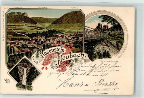 Heubach Rosensteinbrücke Teufelsklinge