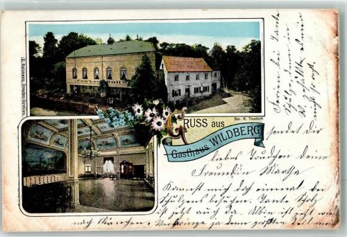 Wildberg 1902 Gasthaus Wildberg Konzertsaal