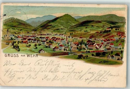 Wehr Wehr Lithographie