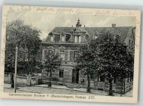 44787 W4630 Hofstede Foto AK Marmelshagen Gasthaus Bochum V