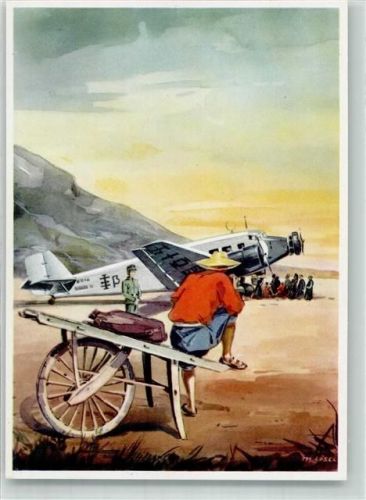 Flugzeug Altes und neues China