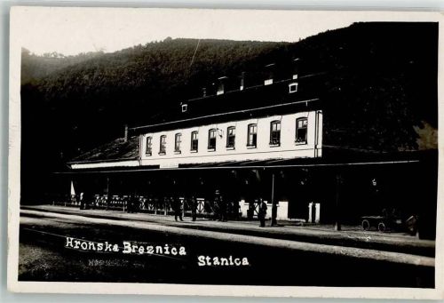 Zvolen Hronska Breznica Stanica Bahnhof