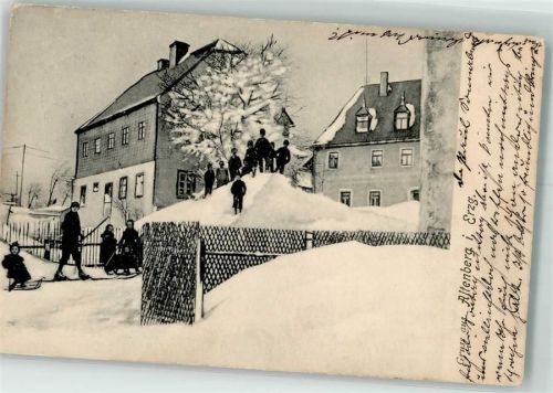 Altenberg Rodel-Schneehügel Winter