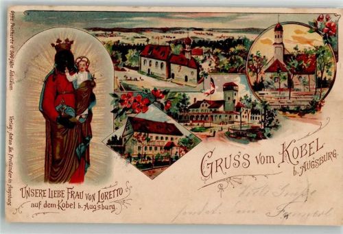 Westheim 1904 Kobel Madonnenbildnis Unsere Liebe Frau von Loretto
