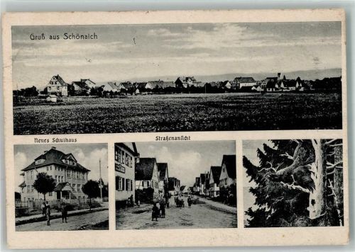 Schönaich Neues Schulhaus Dorfstraße Auerhahn