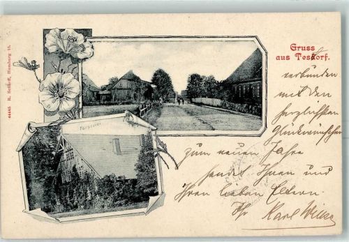 Testorf 1902 Försterei