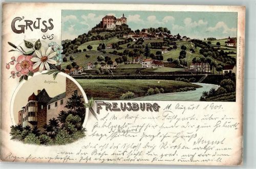 Freusburg 1901 Burg Freusburg