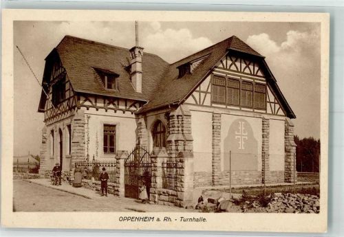 Oppenheim 1913 Turnhalle