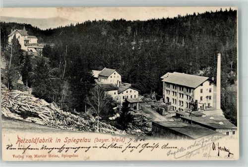 Spiegelau 1904 Holzfabrik Petzold