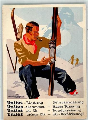 Werbung Unitas Wintersport