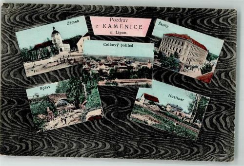 Kamenica 1912 Schule Schloss