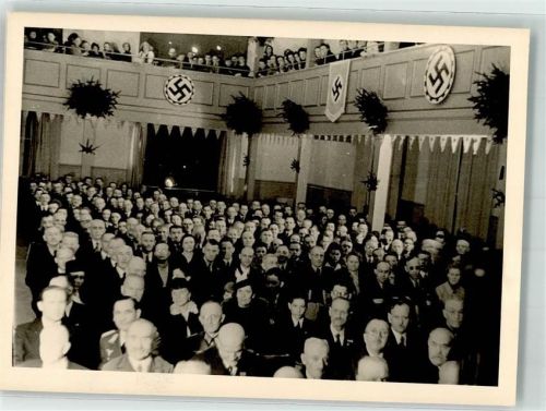 Villingen Festakt zum 100 jährigen Bestehen der Firma Mauthe Ort handschriftlich