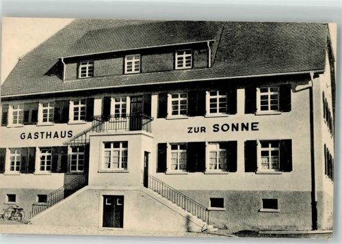 79780 W7894 Bettmaringen Foto AK Gasthaus zur Sonne