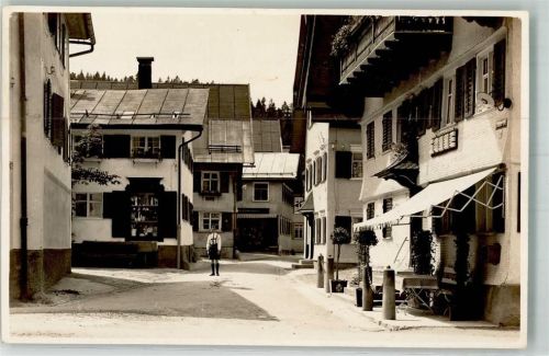 Oberstaufen Dorfstraße Ort lt. Fotograf