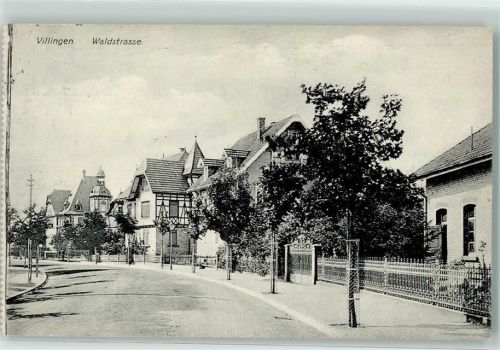 Villingen 1911 Waldstraße