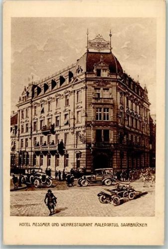 66111 W6600 Saarbrücken - Hotel Messmer Weinstube Malepartus
