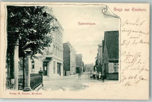 25335 W2200 Elmshorn 1902 - Kaiserstraße