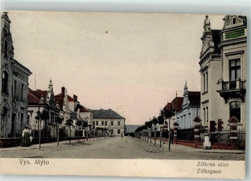 Vysoke Myto 1907 Zizkagasse