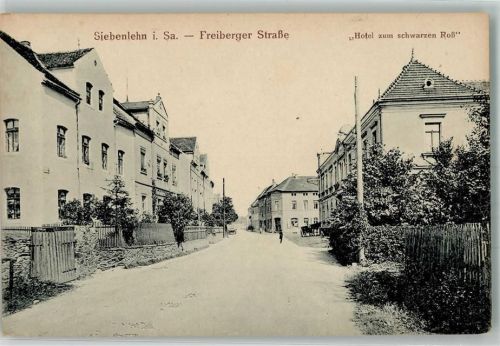 Siebenlehn Freiberger Straße Hotel zum schwarzen Ross