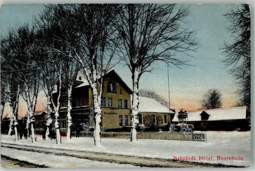 Buxtehude Bahnhofs-Hotel Winter