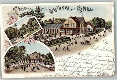 Garstedt 1899 Gasthaus zur Ohe Ort lt. Recherche