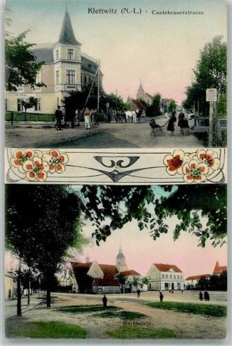 Klettwitz Costebrauerstraße Marktplatz