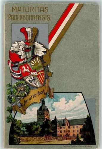 Paderborn 1909 Maturitas Verlag Carl Roth