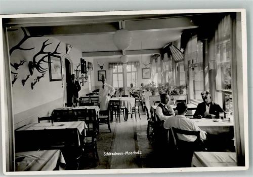 Meerholz Gasthaus Schießhaus Meerholz Gaststube Geweihe