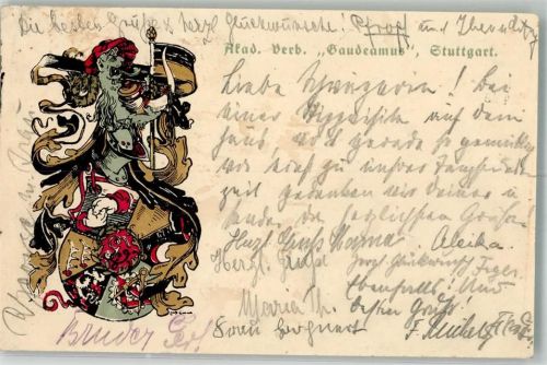 Stuttgart 1924 Akad. Verb. Gaudeamus