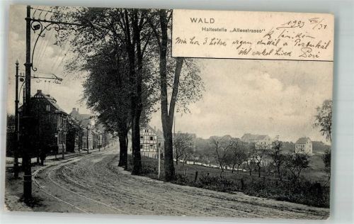 42651 W5650 Wald 1903 - Haltestelle Alleestrasse
