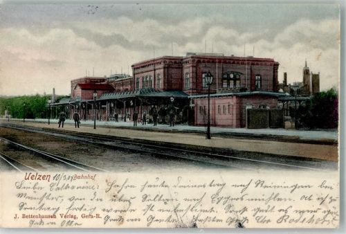 Uelzen 1904 Bahnhof