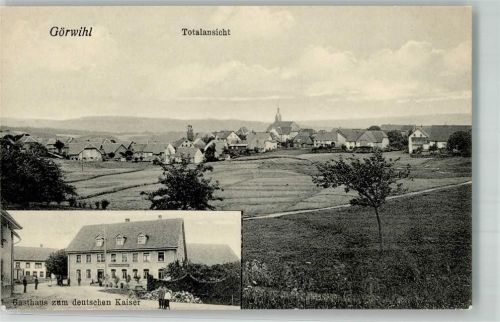 79733 W7883 Görwihl - Gasthaus zum deutschen Kaiser Feldweg