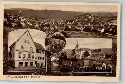 Waldenbuch Gasthaus u. Metzgerei z. Rössle